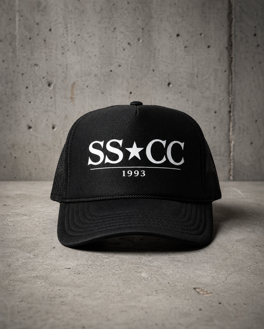 SS*CC Trucker Hat - Black