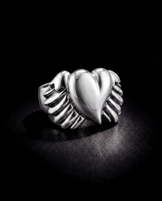 The Winged Heart Ring