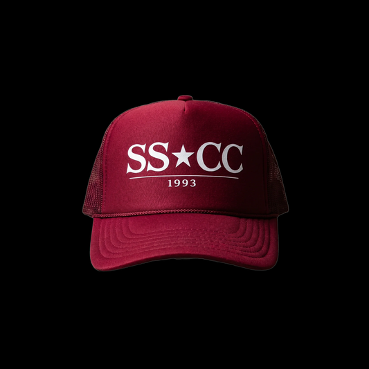 SS*CC Trucker Hat - Burgundy